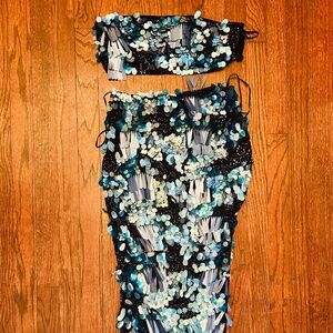BNWT Nasty Gal Sequin Set Size 6